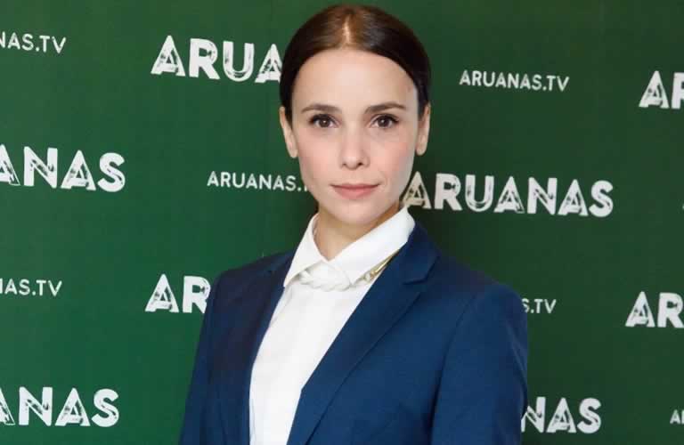 Debora Falabella no Electric Cinema, em Londres, para a première de Aruanas