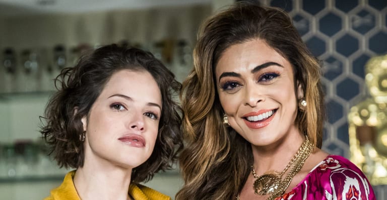 Jô (Agatha Moreira) e Maria da Paz (Juliana Paes): maldades em série!