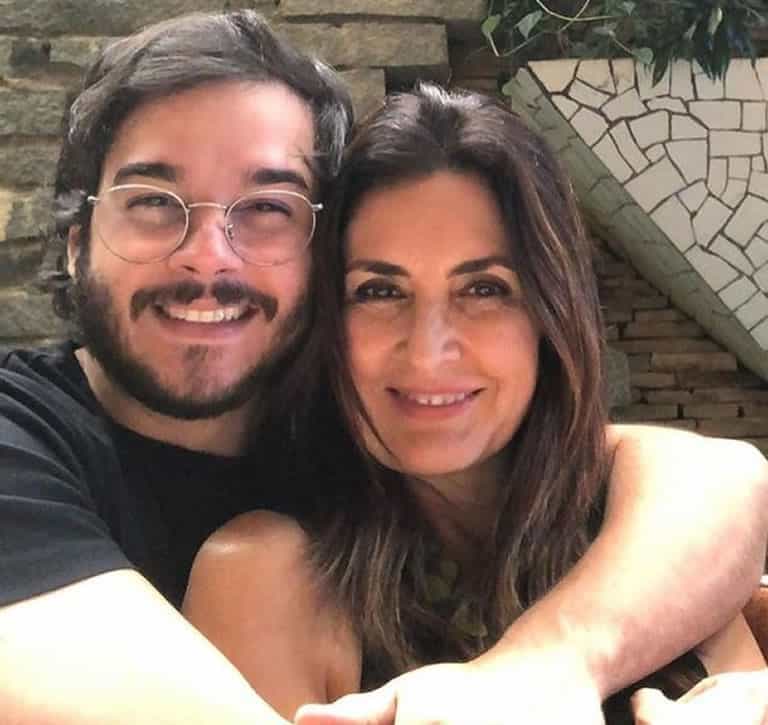 Túlio Gadelha e Fátima Bernardes