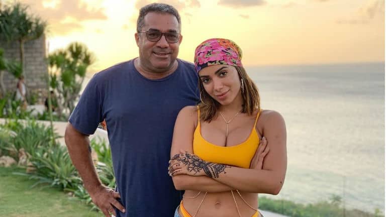 anitta e o pai Mauro, o Painitto