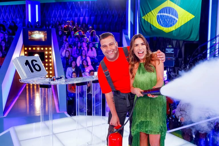 Patricia Abravanel e Rafael Luz