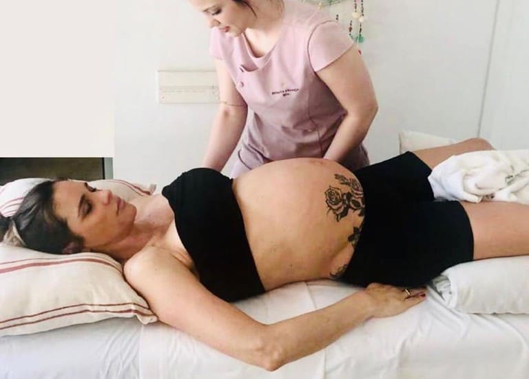 Fernanda Lima mostra cuidados na reta final da gravidez