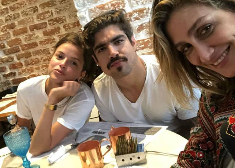 Amora Mautner, Caio Castro e Agatha Moreira