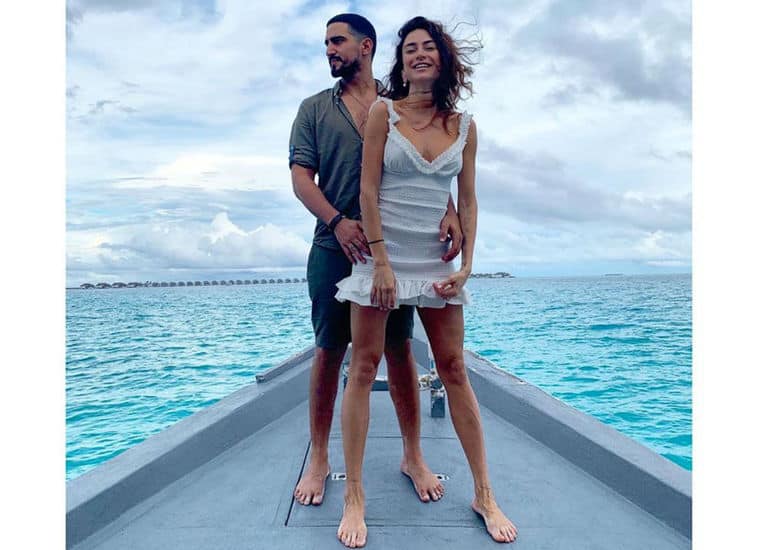 Renato Góes e Thaila Ayala: lua de mel nas ilhas Maldivas