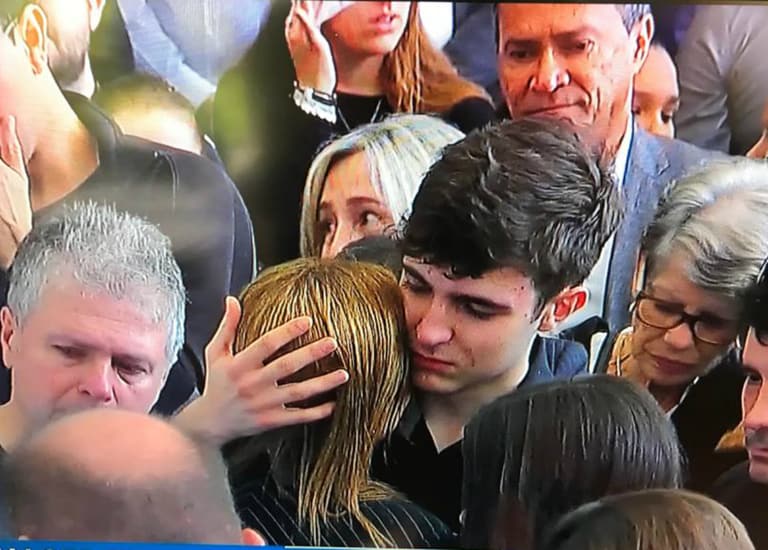 João Augusto Liberato e a mãe, Rose Miriam | Foto: Reprodução/Record TV