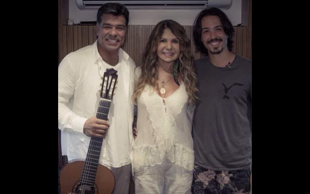 Maurício Mattar, Elba Ramalho e Luã