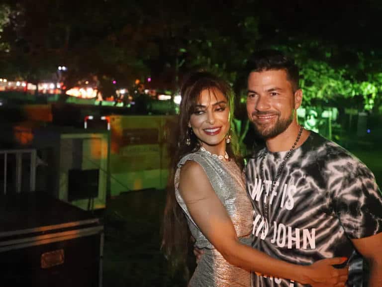 Juliana Paes e o marido, Carlos Eduardo Baptista