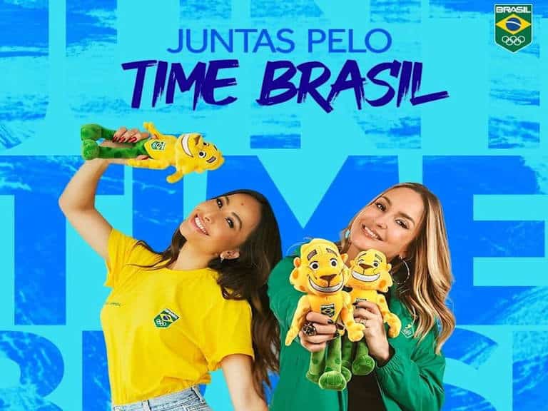 Claudia Leitte e Sabrina Sato Time Brasil