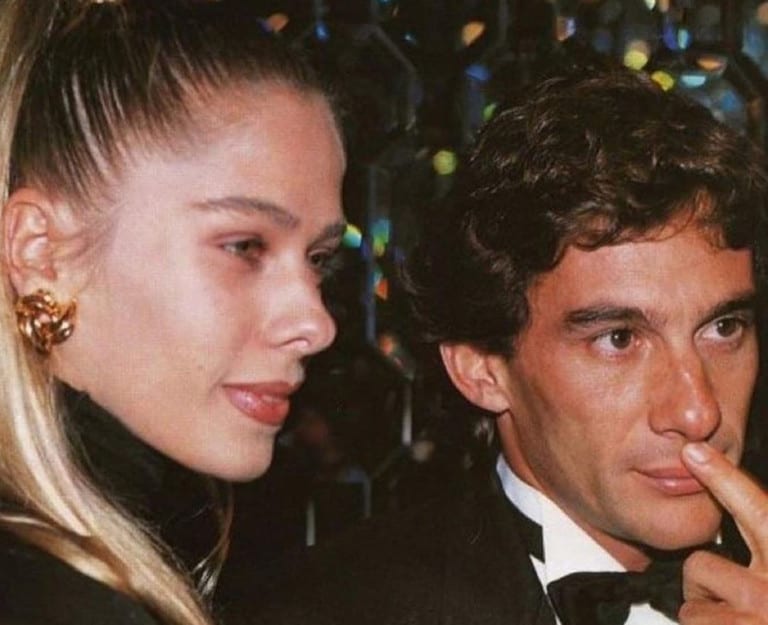 Adriane Galisteu e Ayrton Senna