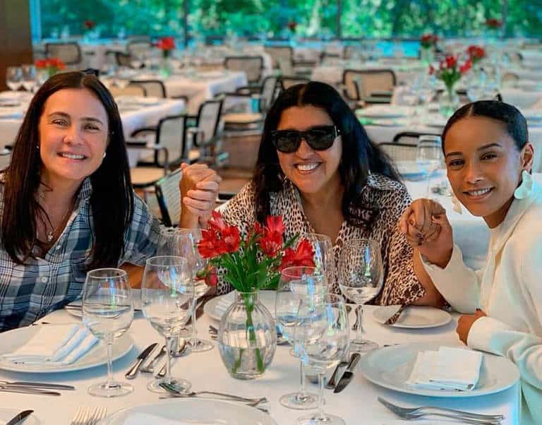 Regina Casé, Adriana Esteves e Taís Araújo