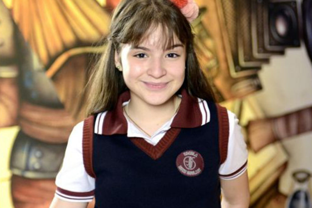 Sophia Valverde em As Aventuras de Poliana