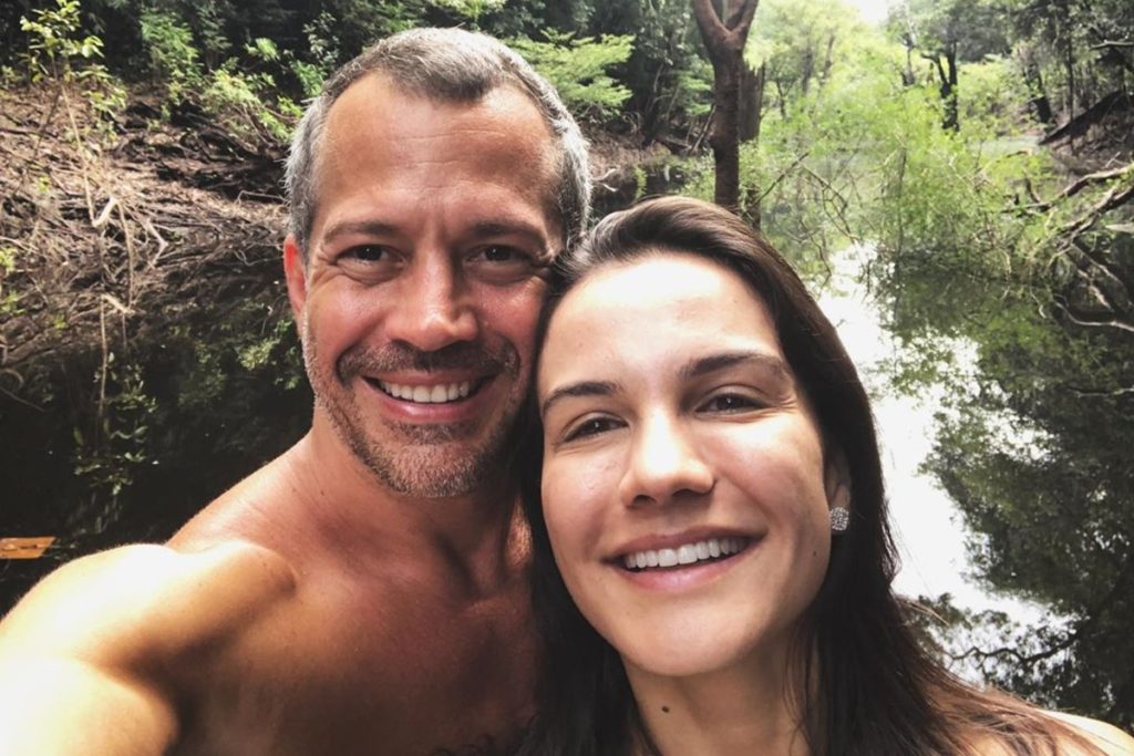 Malvino Salvador e Kyra Gracie