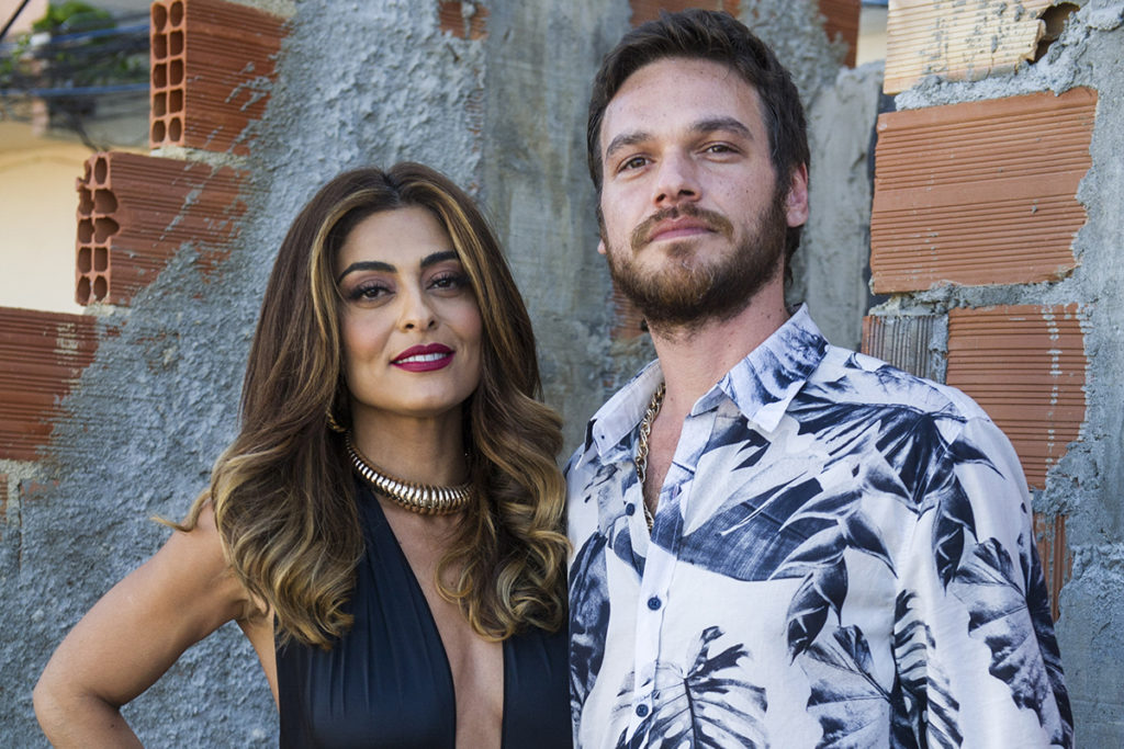 Bibi (Juliana Paes) e Rubinho (Emílio Dantas) em A Força do Querer