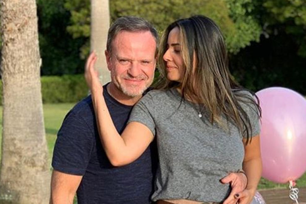 Rubens Barrichello e Paloma Tocci