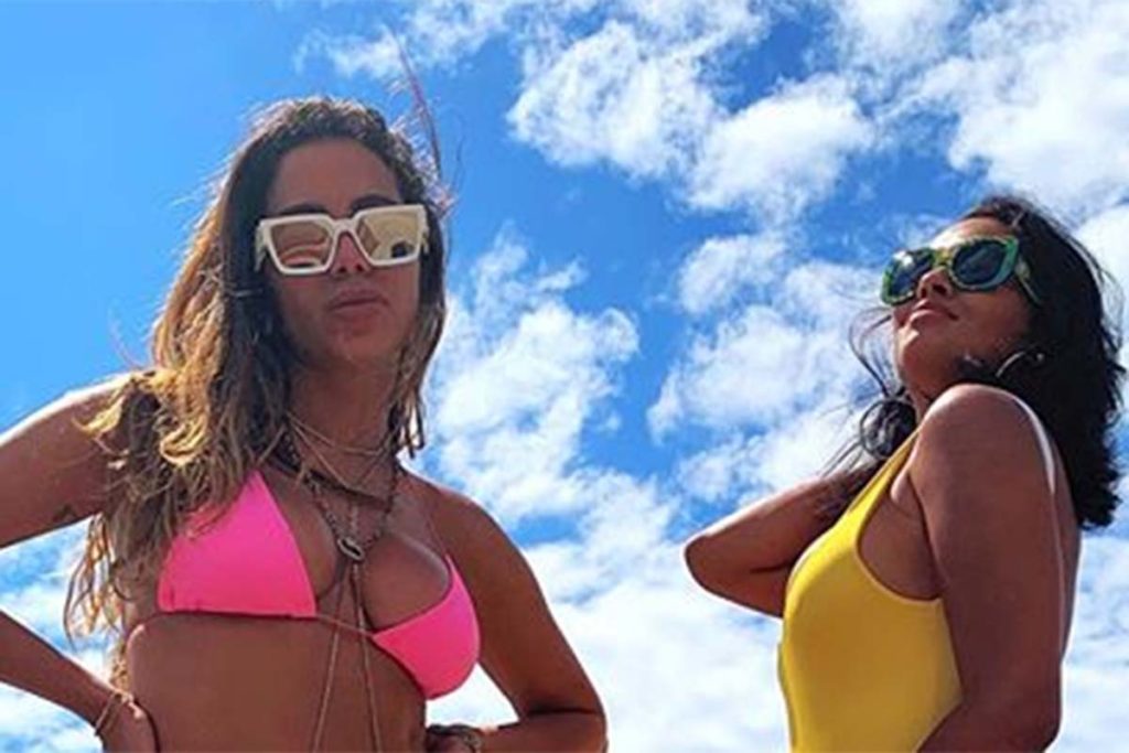 Anitta e Ariadna Arantes