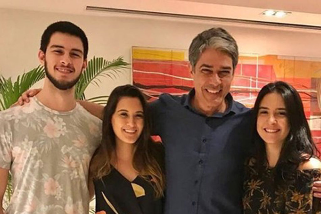 Vinicius, Beatriz, William Bonner e Laura