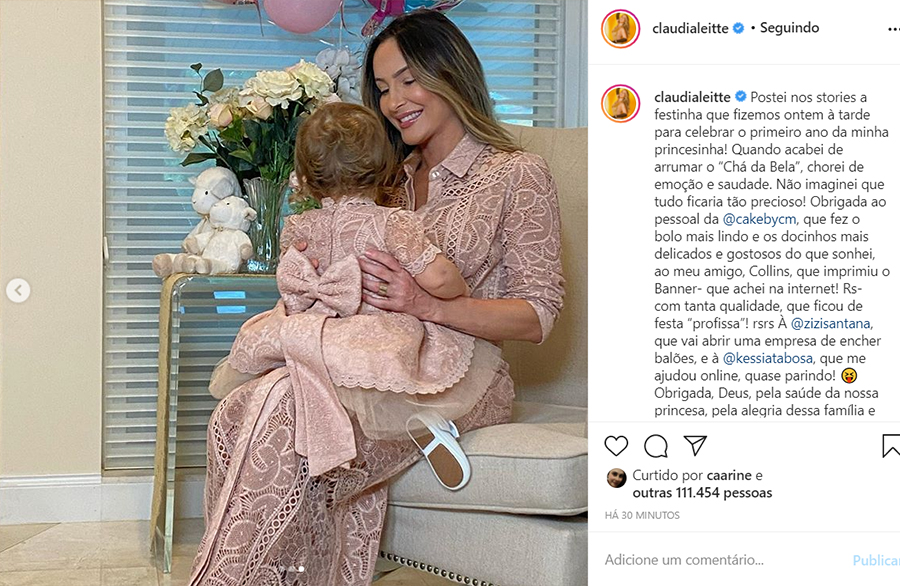 Aniversário da filha de Claudia Leitte