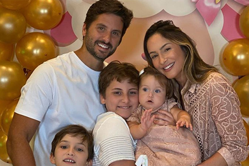 Claudia Leitte e sua família