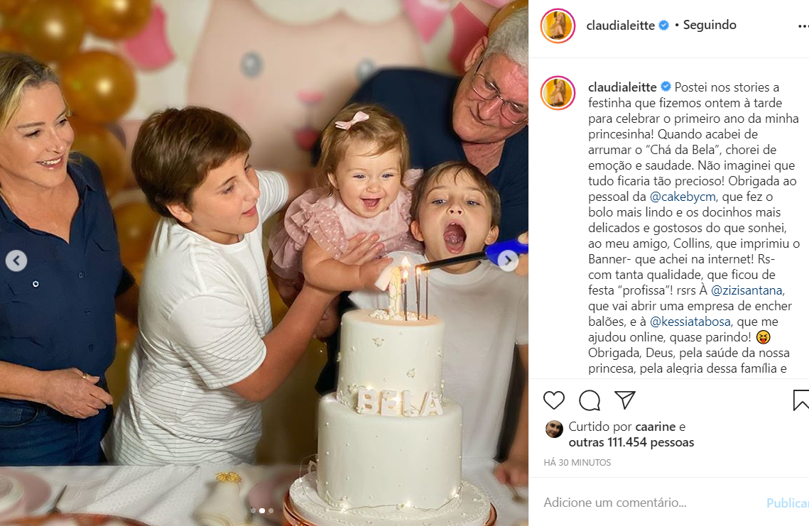 Aniversário da filha de Claudia Leitte