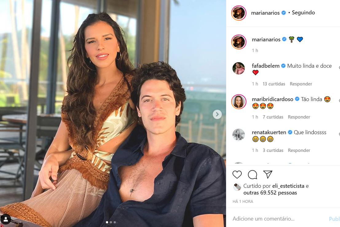 Mariana Rios e Lucas Kalil