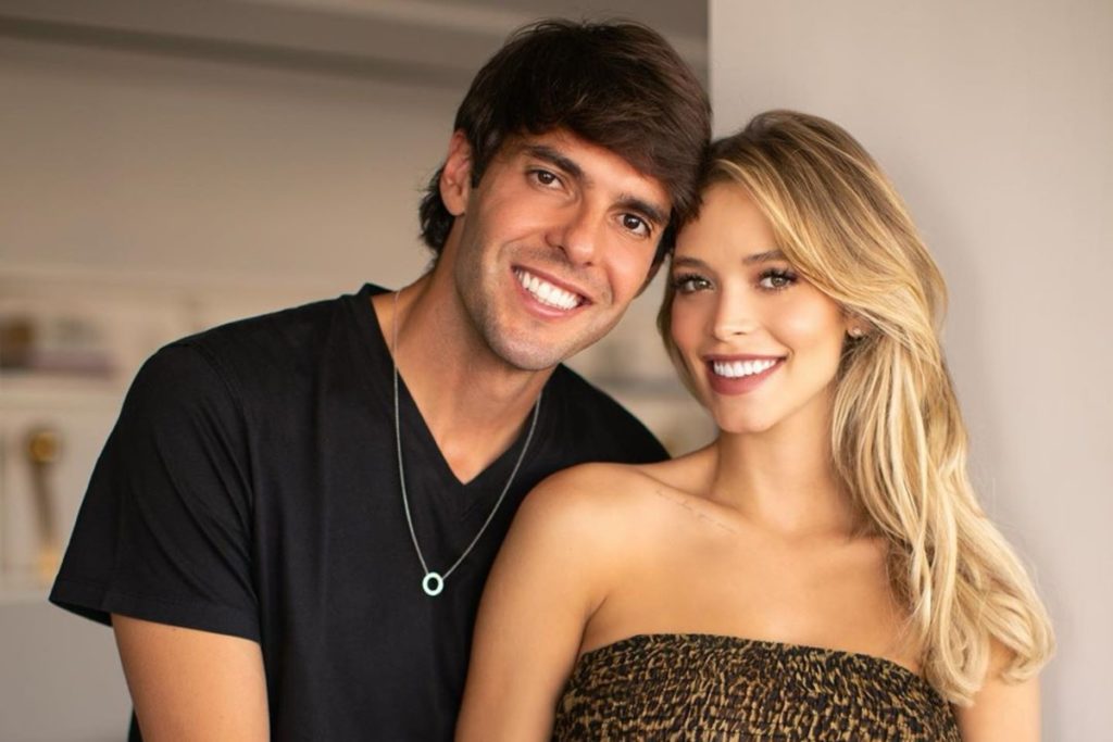 Kaká e Carol Dias