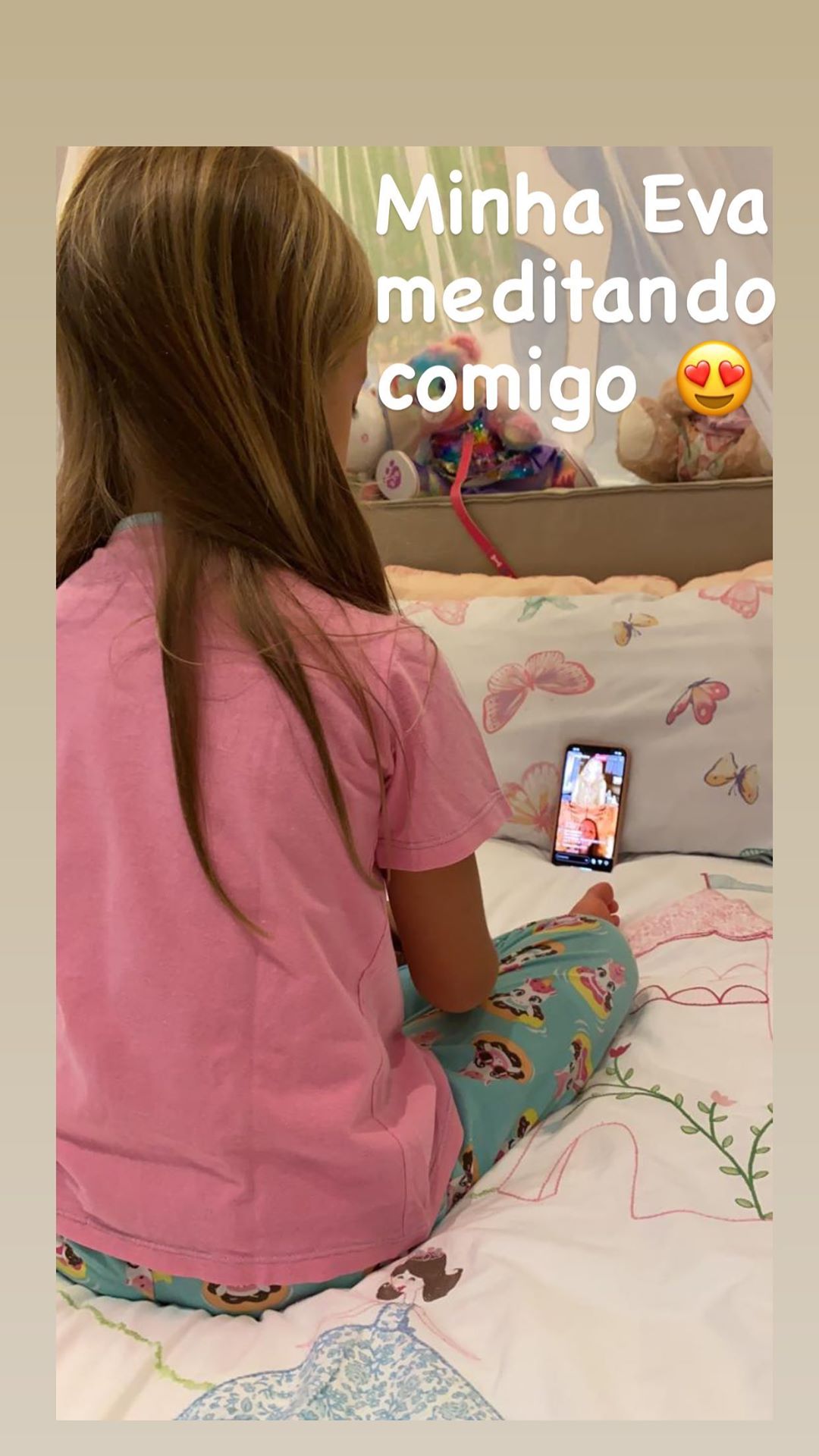 Eva, filha de Angélica e Luciano Huck