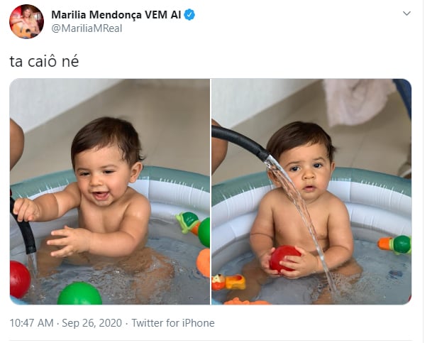 Léo, filho de Marília Mendonça