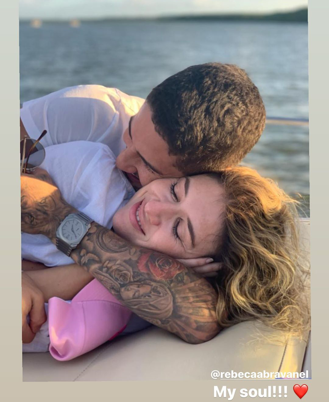 Alexandre Pato e Rebeca Abravanel