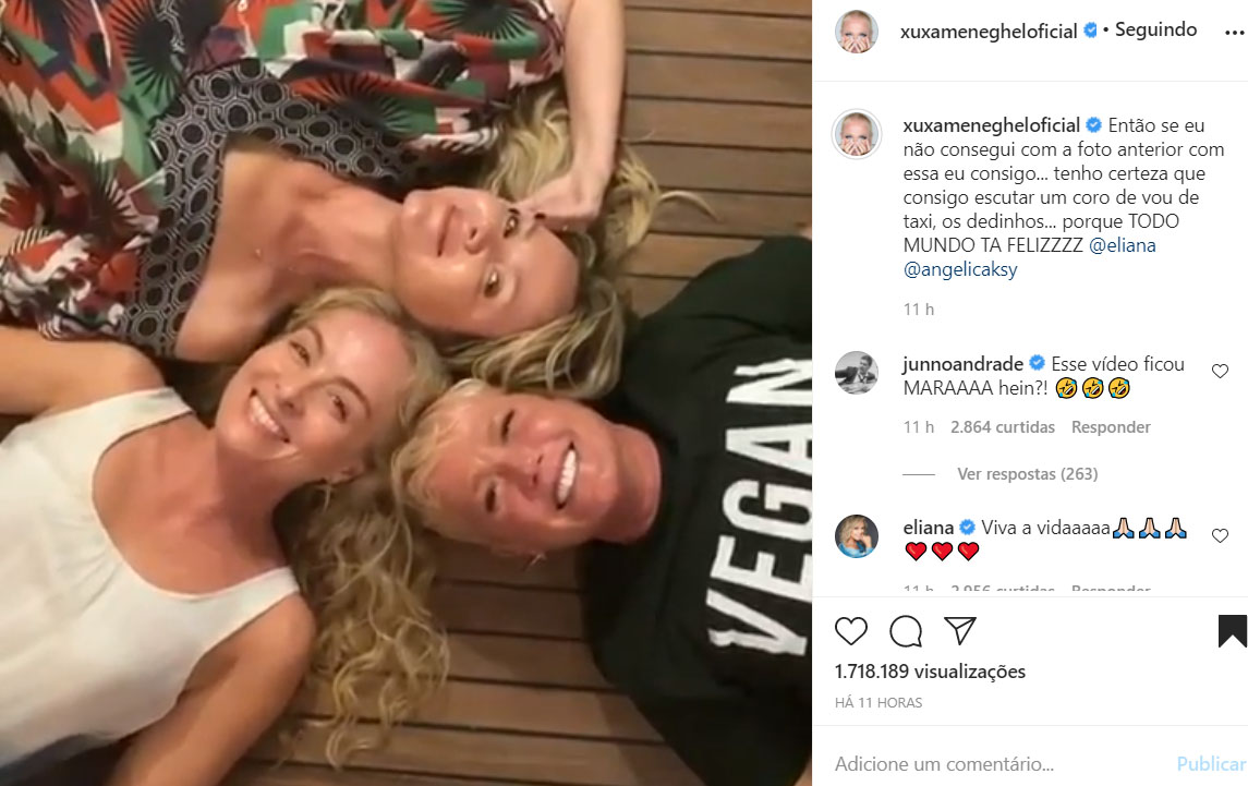 Eliana, Angélica e Xuxa