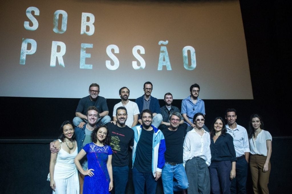 Elenco de Sob Pressão. Foto: Globo/Raquel Cunha