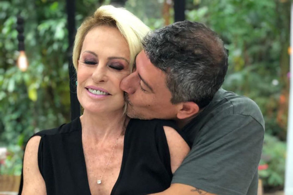 Ana Maria Braga e Tom Veiga