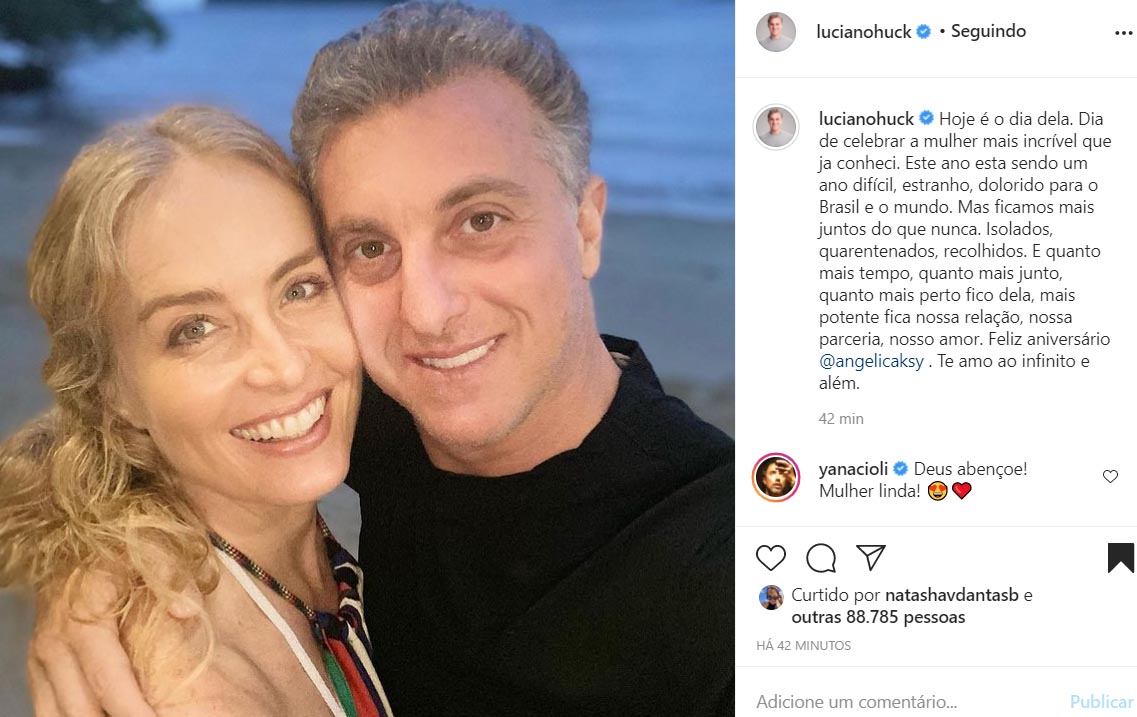 Angélica e Luciano Huck