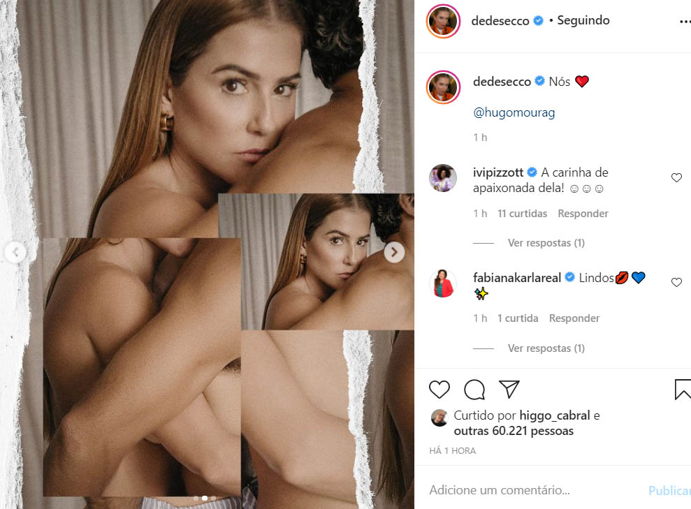 Deborah Secco e o marido, Hugo Moura