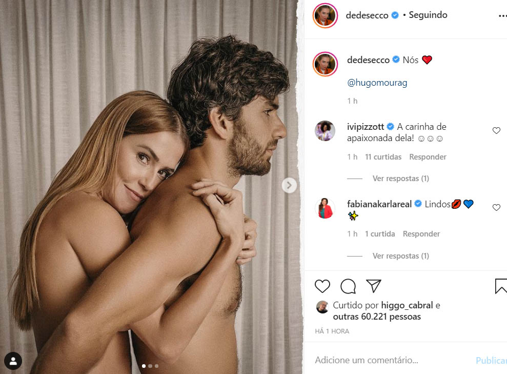 Deborah Secco e o marido, Hugo Moura