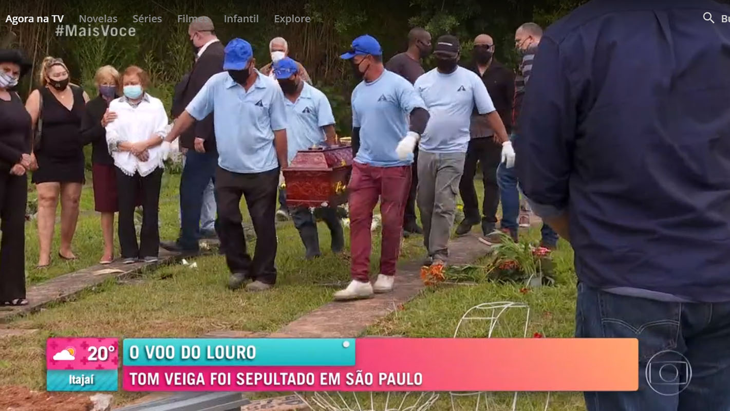 Última despedida ao Tom Veiga, o eterno Louro José