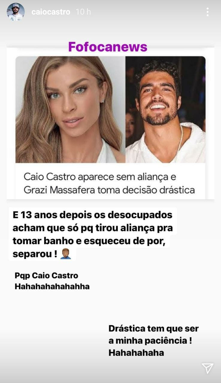 Grazi Massafera e Caio Castro