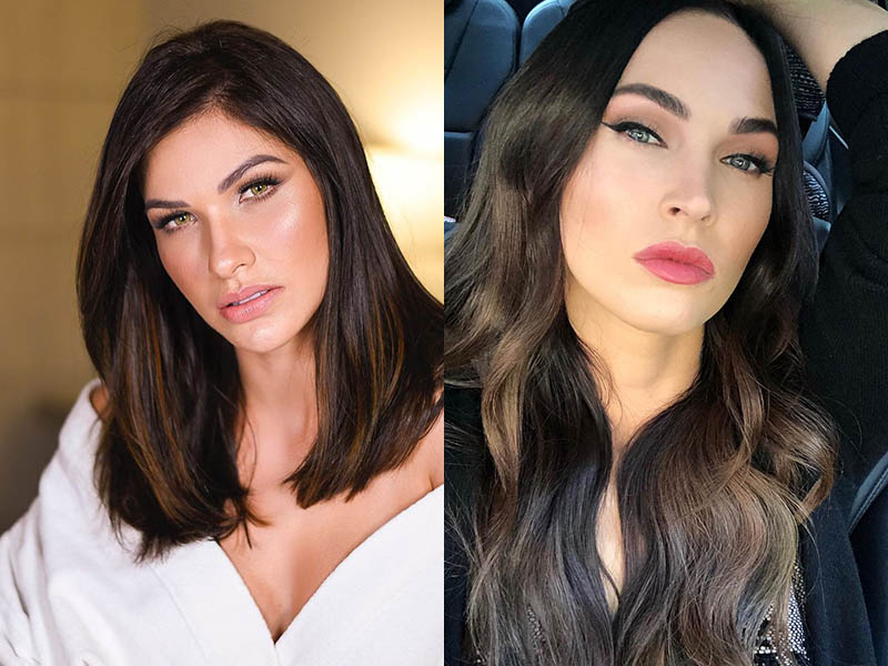 Andressa Suita e Megan Fox