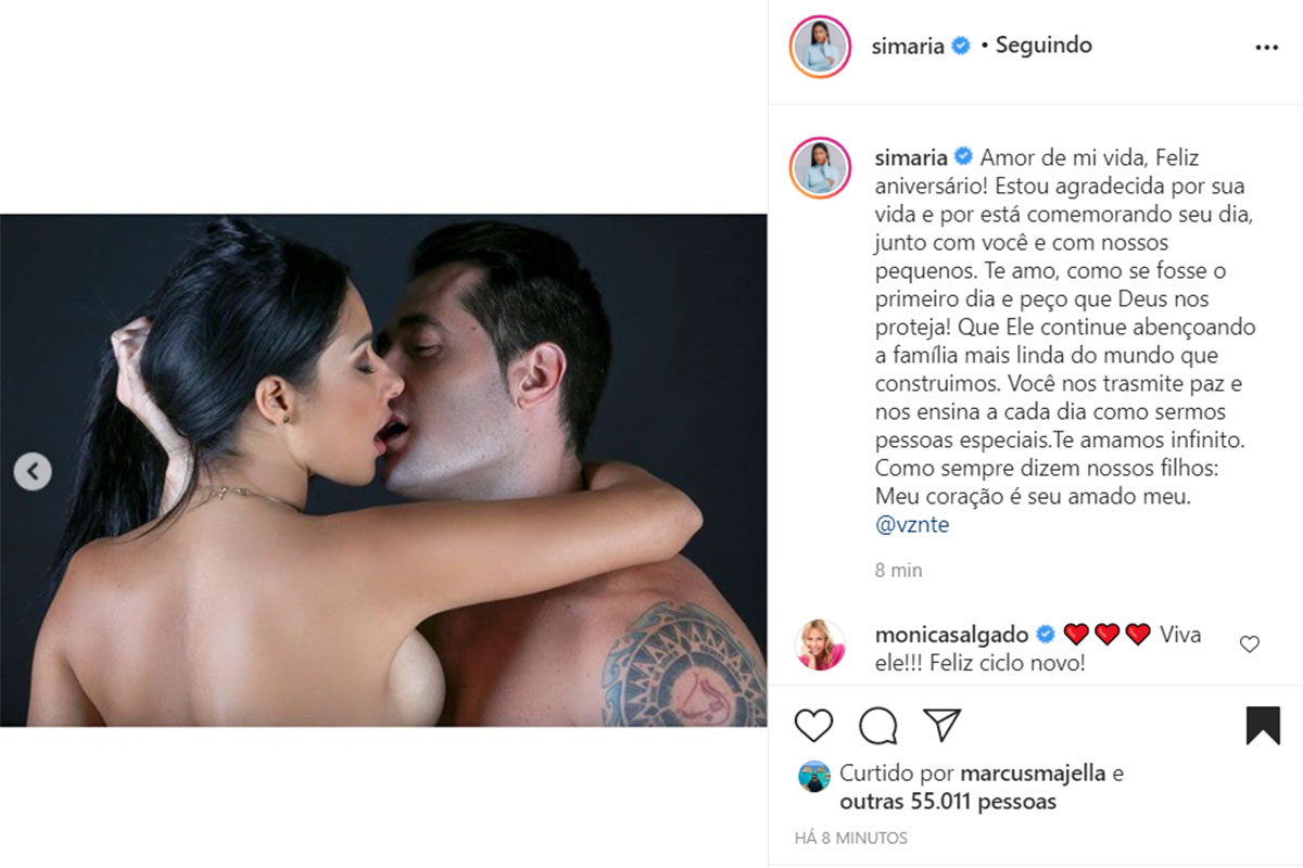 Simaria e o marido, Vicente