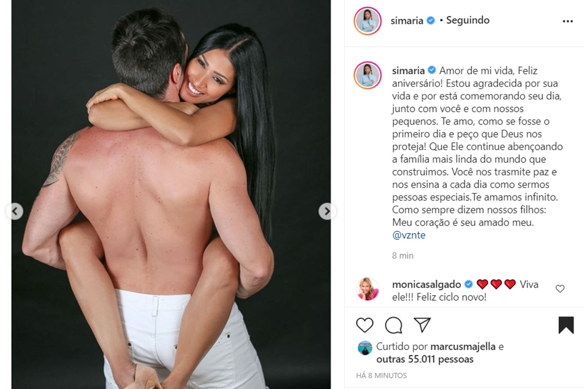 Simaria e o marido, Vicente