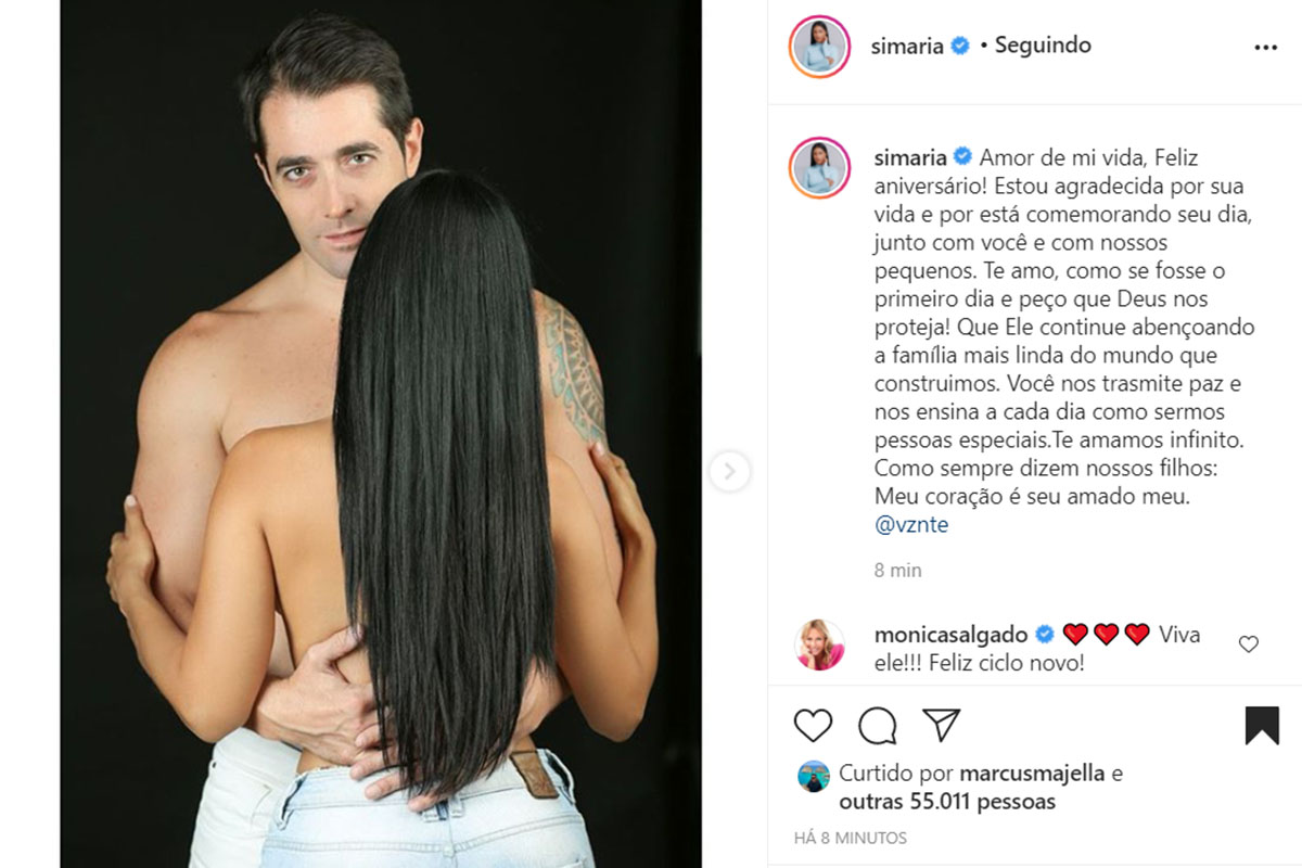 Simaria e o marido, Vicente