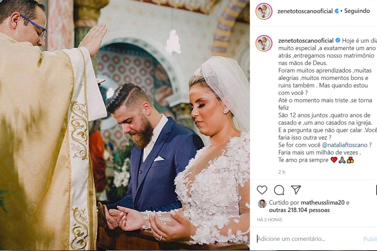 Casamento de Zé Neto e Natália Toscano