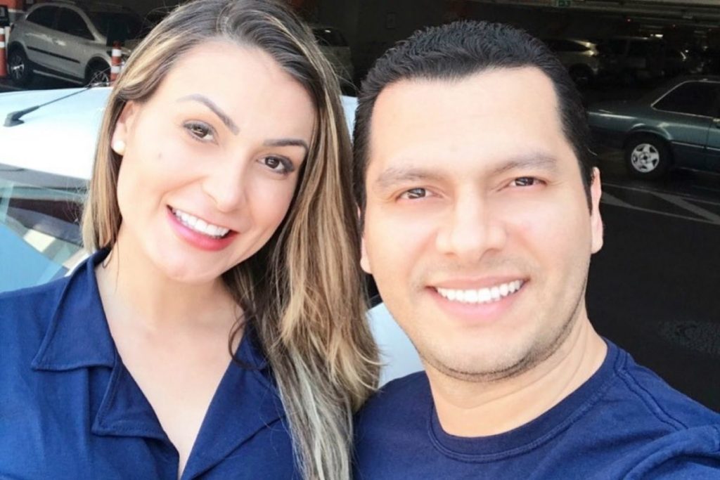 Andressa Urach e Thiago Lopes