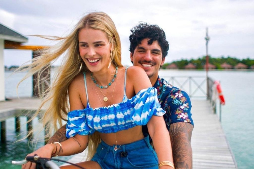 Yasmin Brunet e Gabriel Medina