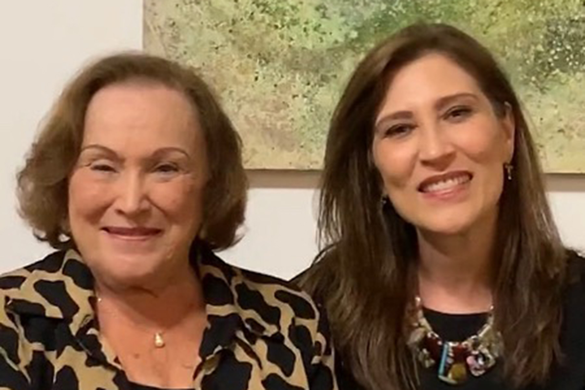 Nicette Bruno e a filha, Beth Goulart