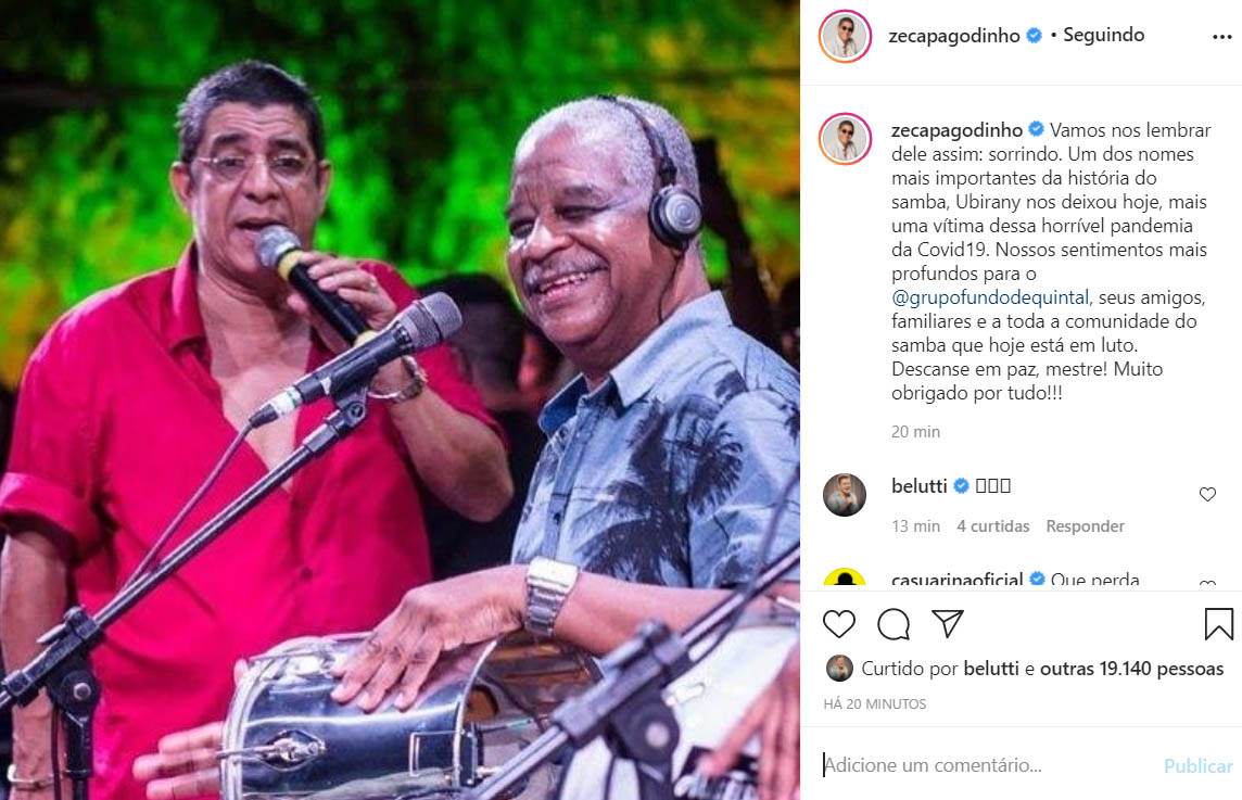 Zeca Pagodinho e Ubirany