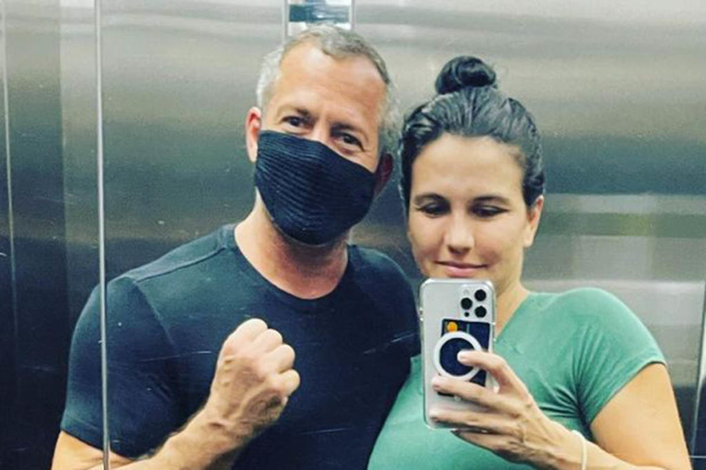 Malvino Salvador e Kyra Gracie