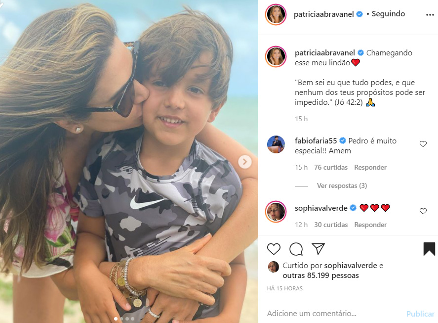 Patricia Abravanel e Pedro