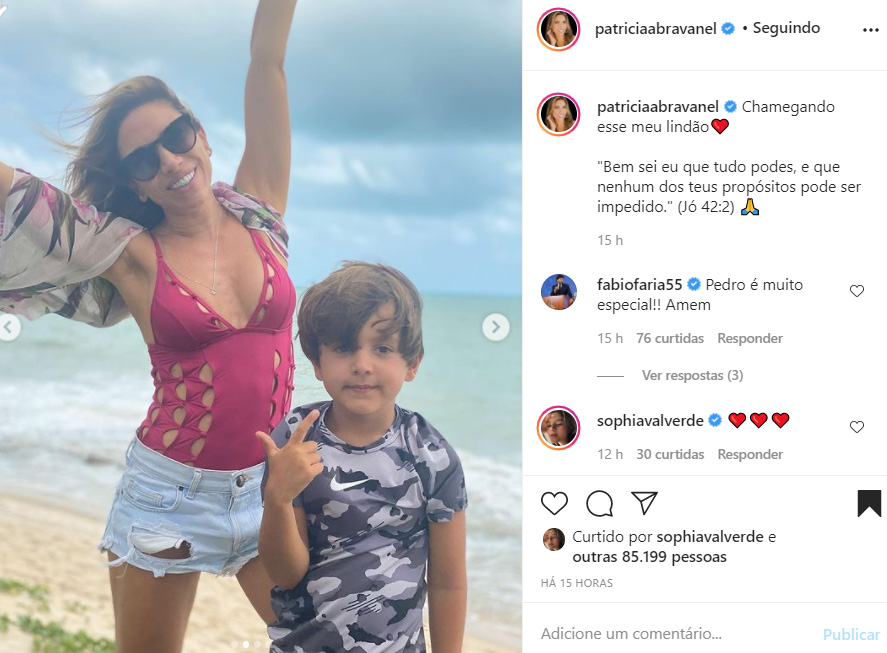 Patricia Abravanel e Pedro