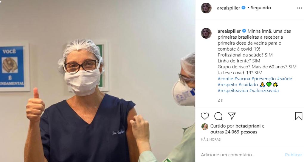 Irmã da atriz Leticia Spiller