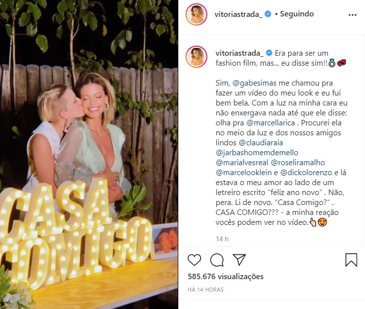 Vitória Strada e Marcella Rica